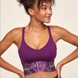 Adore Me Logo Maven Contour Sport Bra Padded $50 S